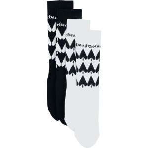 Motörhead Ace of spades - Socken - 2er Pack Ponožky cerná/bílá - RockTime.cz