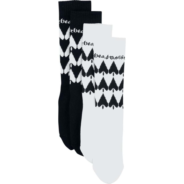 Motörhead Ace of spades - Socken - 2er Pack Ponožky cerná/bílá - RockTime.cz