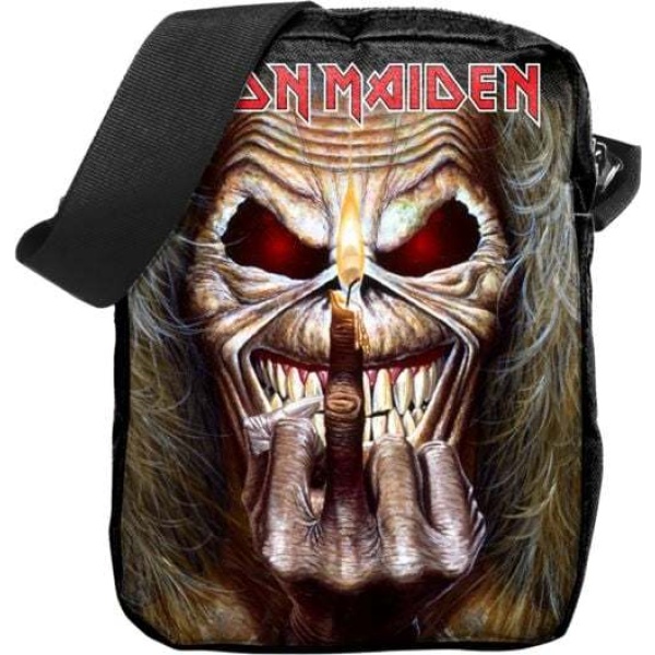 Iron Maiden Middle Finger Taška pres rameno vícebarevný - RockTime.cz