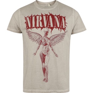 Nirvana In Utero Tričko šedá - RockTime.cz