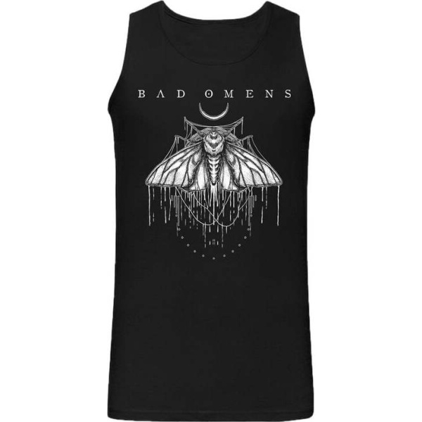 Bad Omens Moth Tank top černá - RockTime.cz