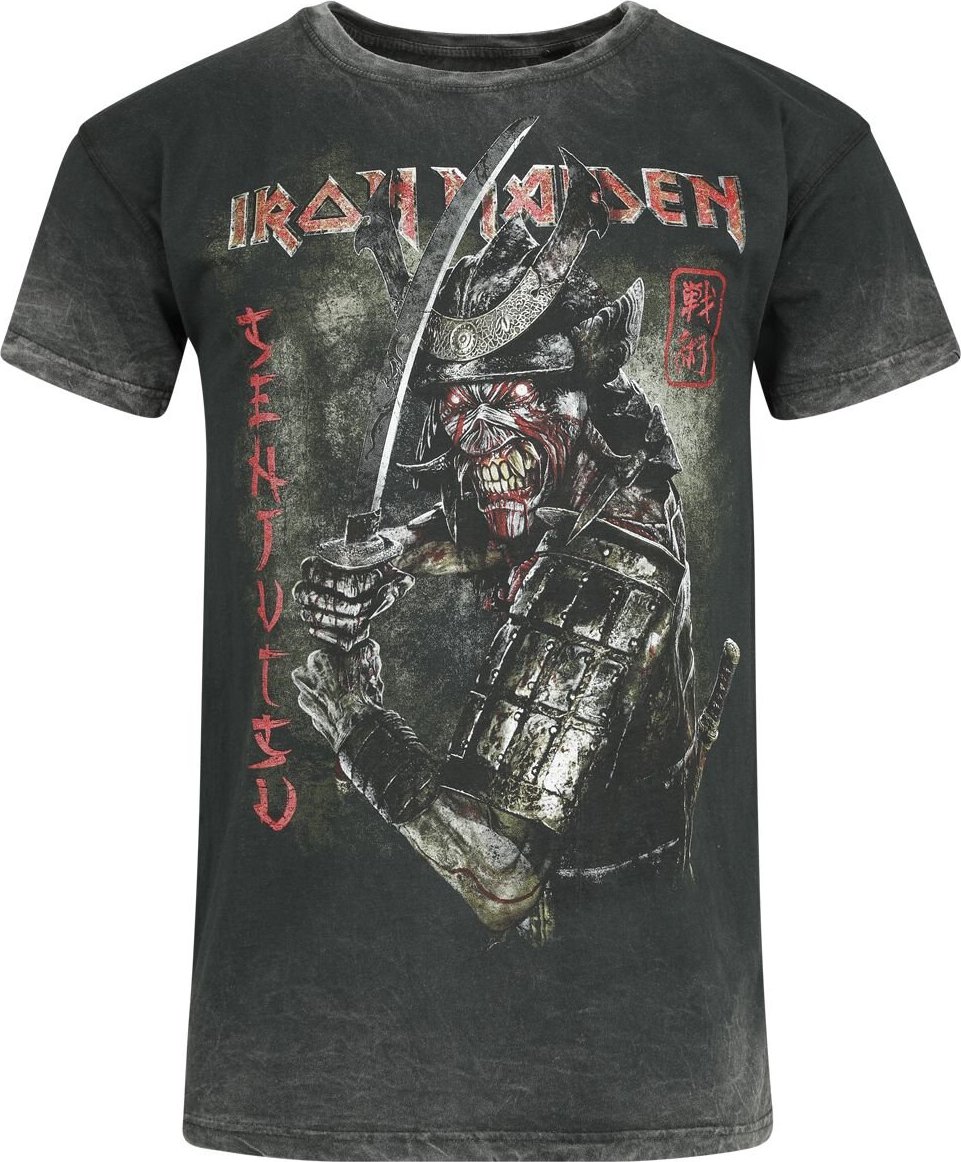 Iron Maiden Seal 23 Tričko šedá - RockTime.cz