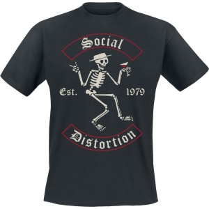Social Distortion Skelly Banner Tričko černá - RockTime.cz