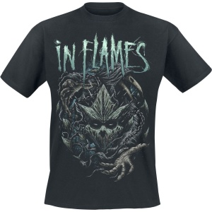 In Flames In Chains We Trust Tričko černá - RockTime.cz