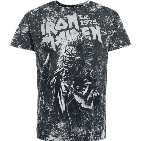 Iron Maiden Eddie Tričko cerná/šedá - RockTime.cz