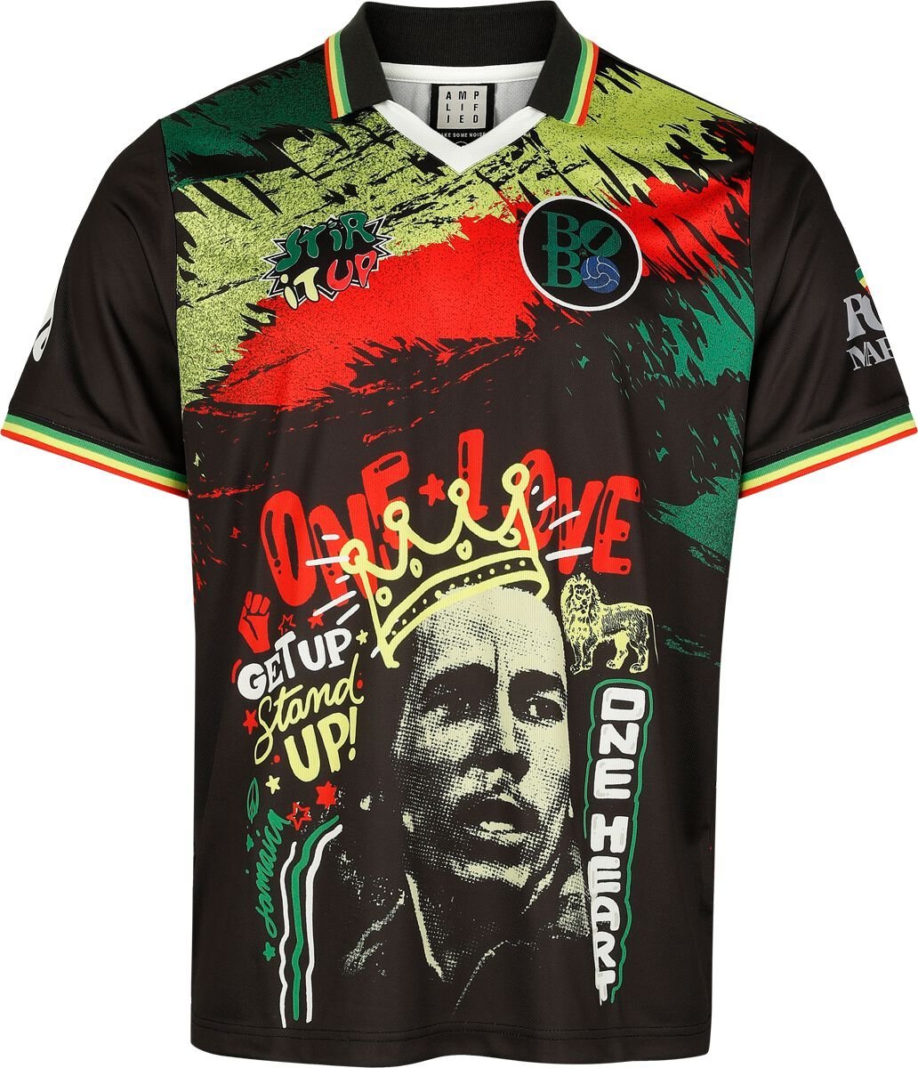 Bob Marley Amplified Collection - One Love Rock FC Dres pro fanoušky vícebarevný - RockTime.cz