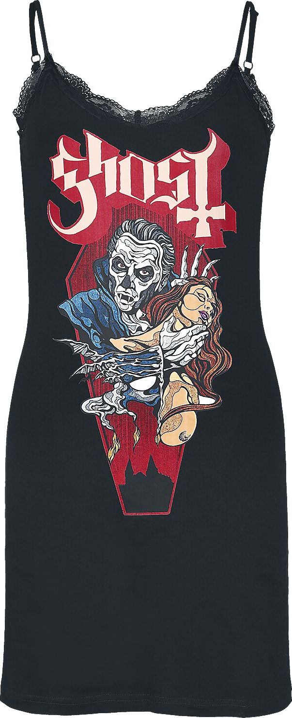 Ghost EMP Signature Collection Šaty černá - RockTime.cz