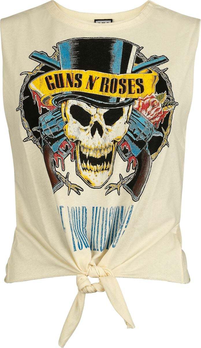 Guns N' Roses Amplified Collection - Use Your Illusion Dámský top bílá - RockTime.cz