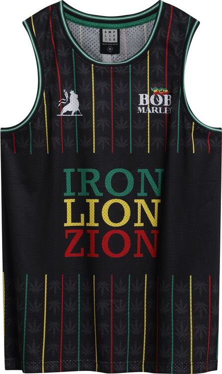 Bob Marley Amplified Collection - Bob Marley B Ball Tank top vícebarevný - RockTime.cz