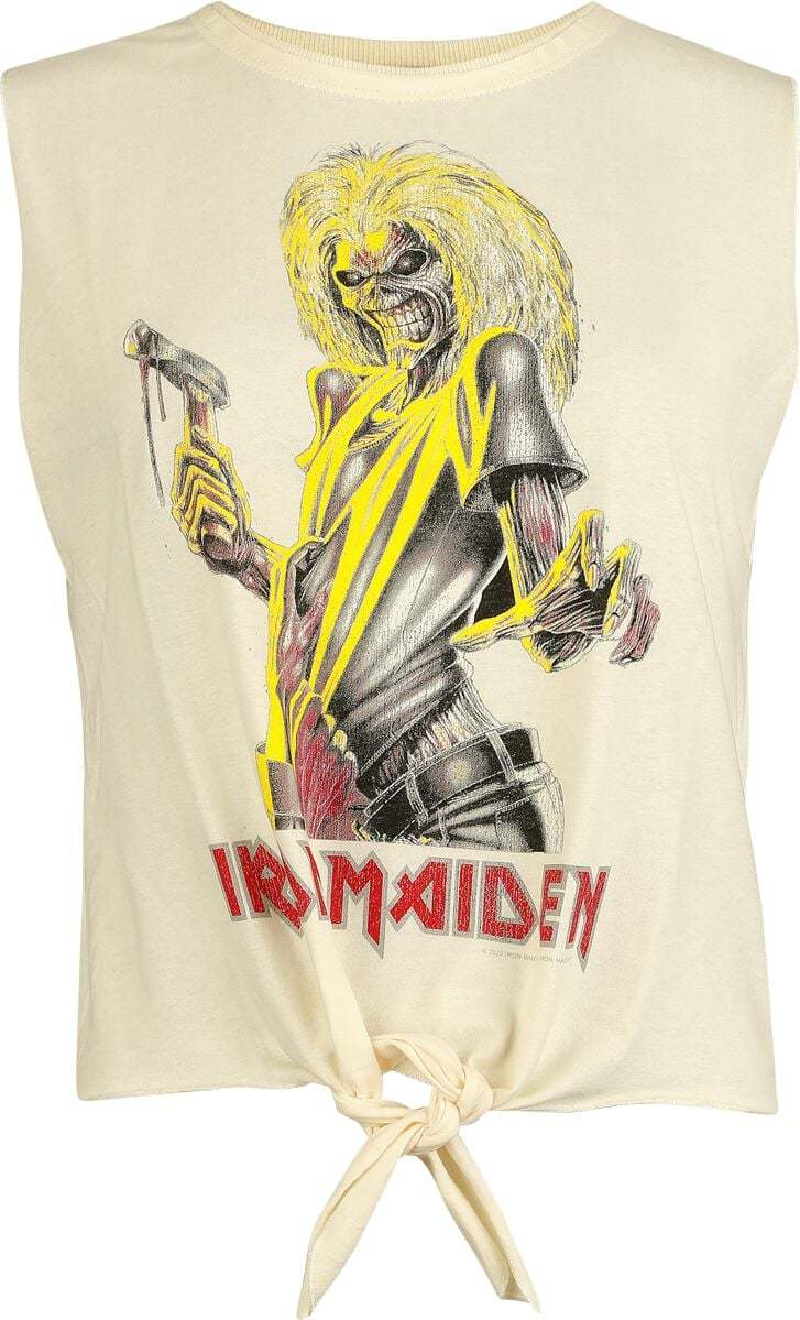 Iron Maiden Amplified Collection - Killers Dámský top bílá - RockTime.cz