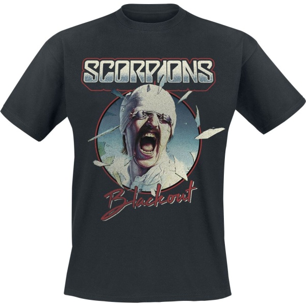 Scorpions Blackout Tour 1982 Tričko černá - RockTime.cz