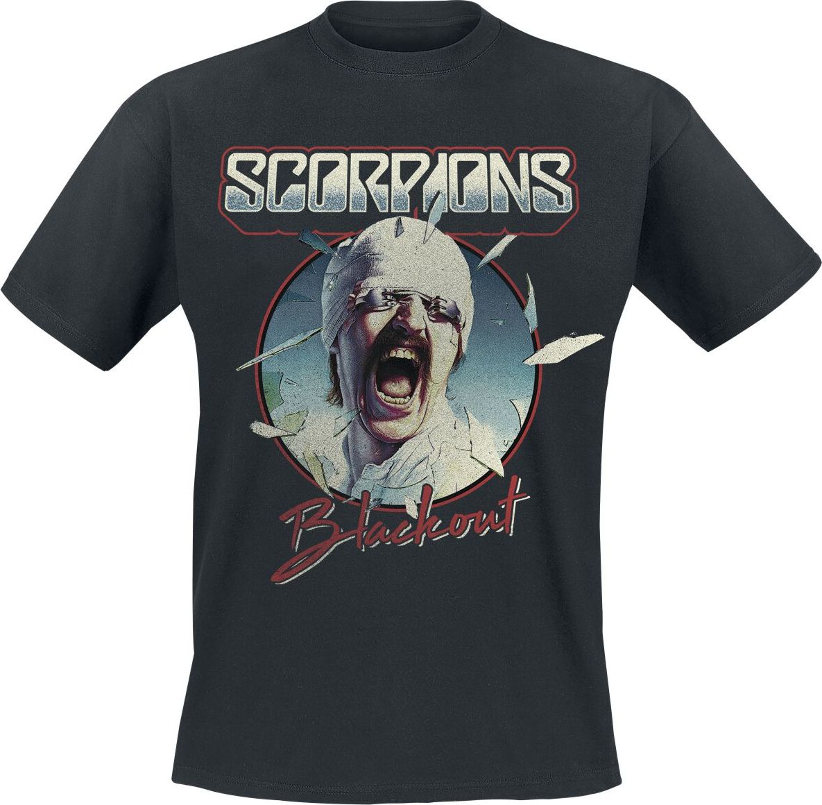 Scorpions Blackout Tour 1982 Tričko černá - RockTime.cz