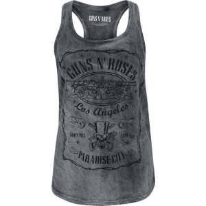 Guns N' Roses Paradise City Dámský top šedá - RockTime.cz
