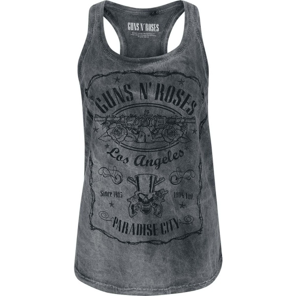 Guns N' Roses Paradise City Dámský top šedá - RockTime.cz