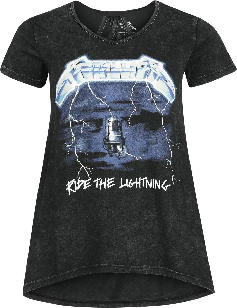Metallica EMP Signature Collection Dámské tričko tmavě šedá - RockTime.cz