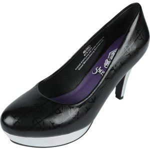 Ghost EMP Signature Collection Vysoké podpatky cerná/stríbrná - RockTime.cz