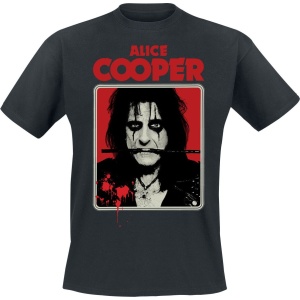 Alice Cooper Bloody Portrait Tričko černá - RockTime.cz