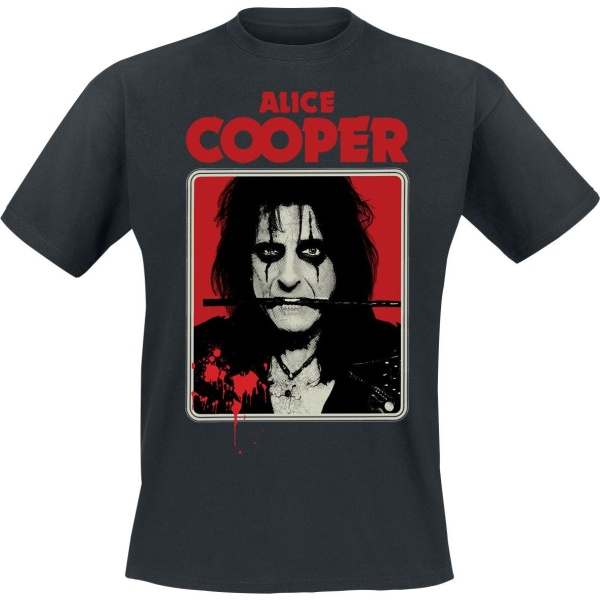 Alice Cooper Bloody Portrait Tričko černá - RockTime.cz