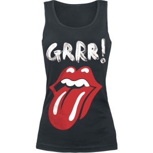 The Rolling Stones Grrr! Dámský top černá - RockTime.cz
