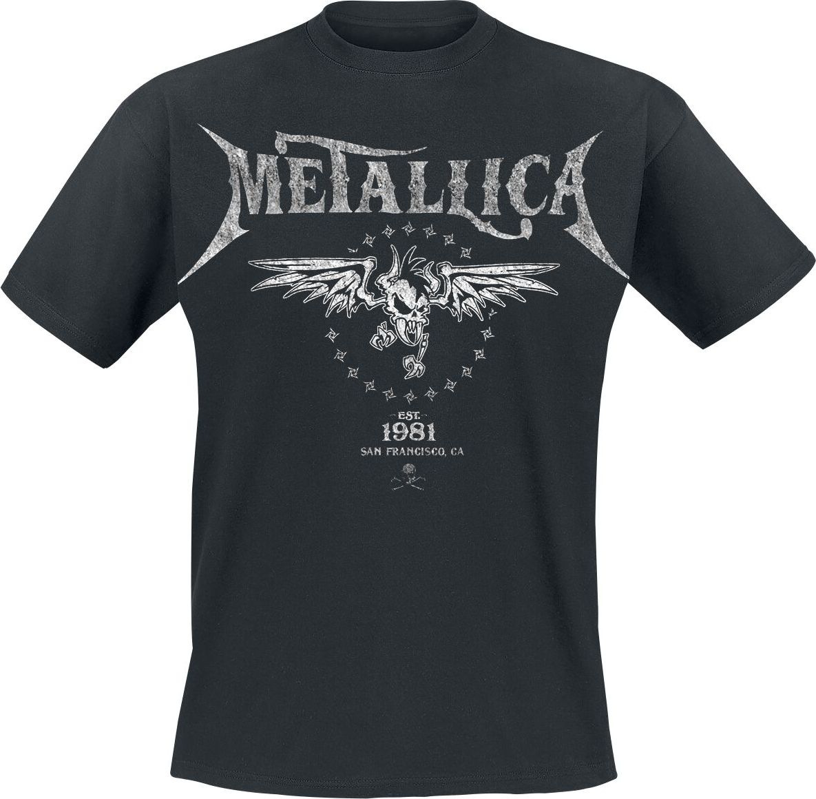 Metallica Biker Tričko černá - RockTime.cz
