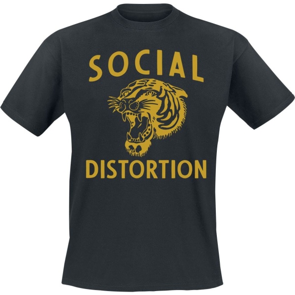 Social Distortion Tiger Tričko černá - RockTime.cz