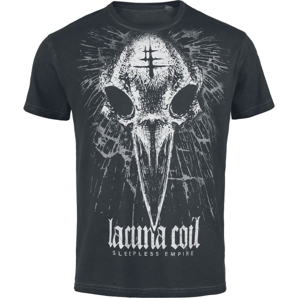 Lacuna Coil Sleepless Tričko antracitová - RockTime.cz