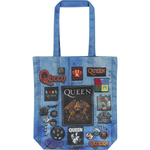 Queen Rocksax - Queen Logo Plátená taška vícebarevný - RockTime.cz