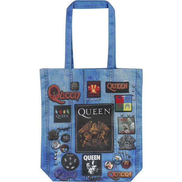 Queen Rocksax - Queen Logo Plátená taška vícebarevný - RockTime.cz