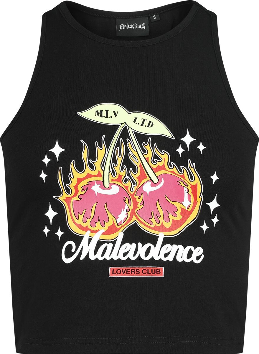 Malevolence Lovers Club Dámský top černá - RockTime.cz
