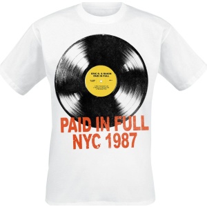 Eric B. & Rakim Paid Records Tričko bílá - RockTime.cz