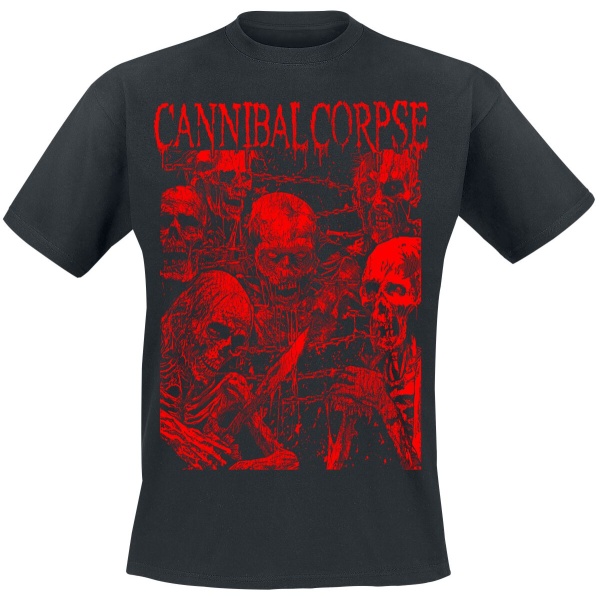 Cannibal Corpse Undead March Tričko černá - RockTime.cz