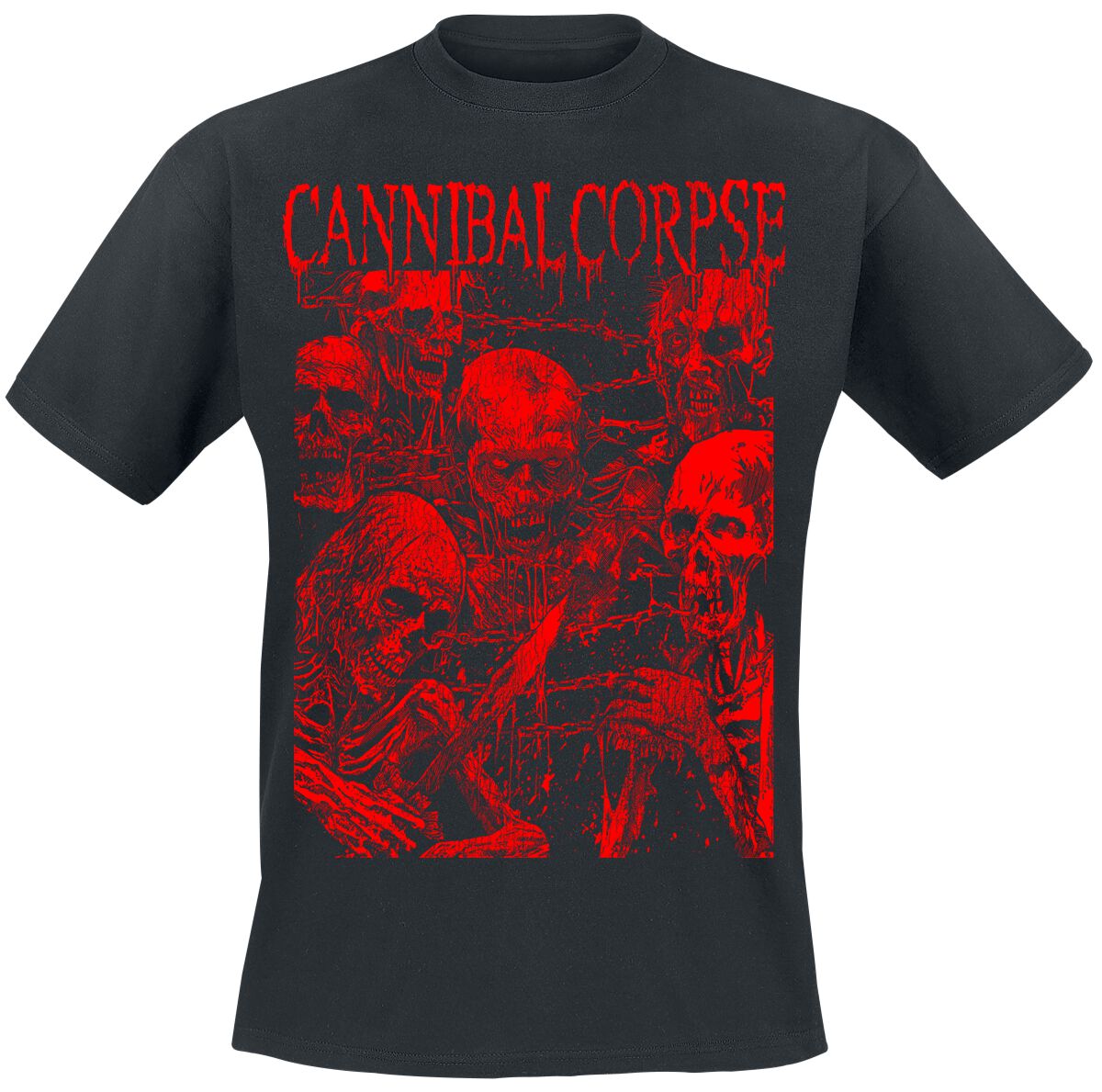 Cannibal Corpse Undead March Tričko černá - RockTime.cz