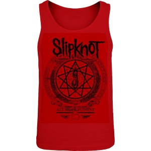Slipknot Blurry Tank top červená - RockTime.cz