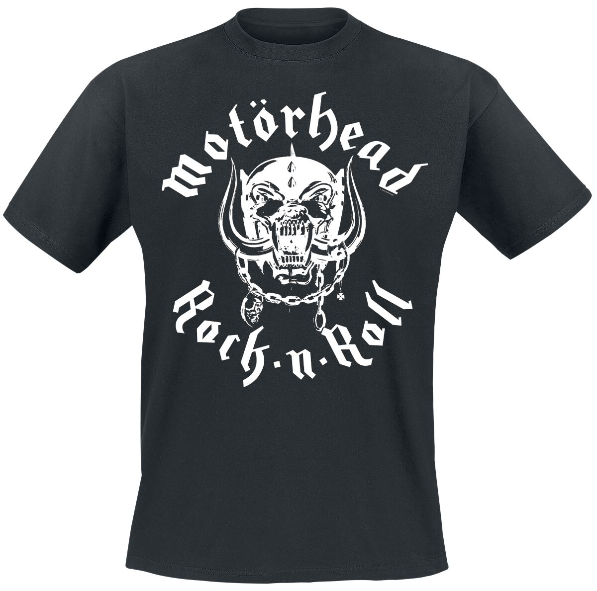 Motörhead Rock 'n' Roll Lyrics Tričko černá - RockTime.cz