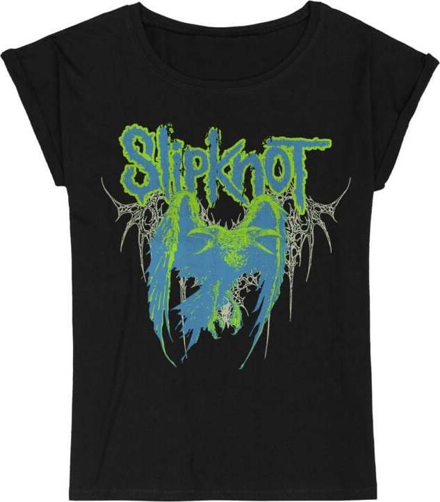 Slipknot Spiked Eagle Dámské tričko černá - RockTime.cz