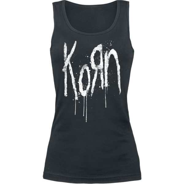 Korn Freak Splatter Dámský top černá - RockTime.cz