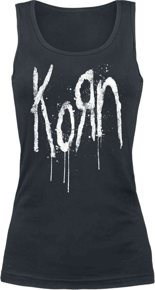 Korn Freak Splatter Dámský top černá - RockTime.cz