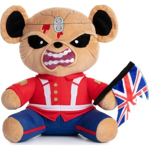 Iron Maiden Eddie der Trooper Teddy Plüschfigur plyšová figurka červená - RockTime.cz