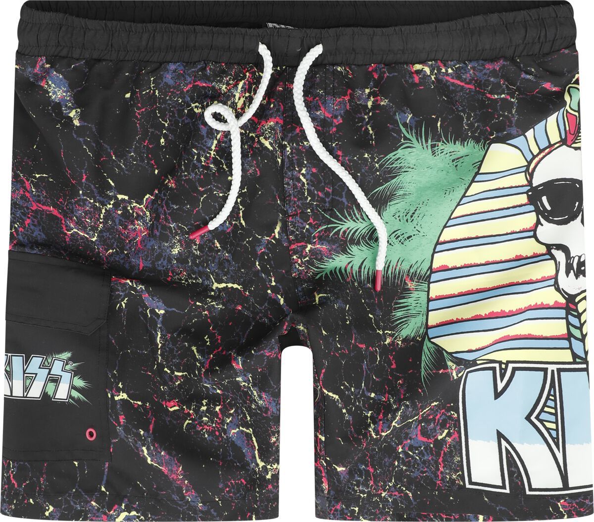 Kiss EMP Signature Collection Pánské plavky vícebarevný - RockTime.cz