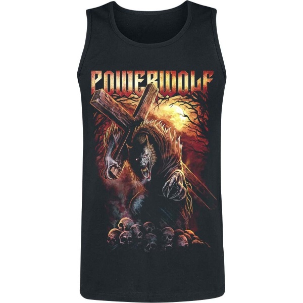 Powerwolf Via Dolorosa Tank top černá - RockTime.cz