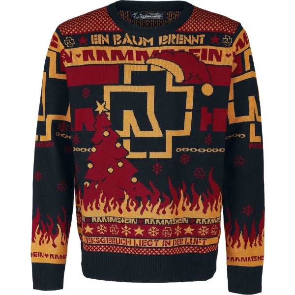 Rammstein Holiday Sweater Mikina vícebarevný - RockTime.cz