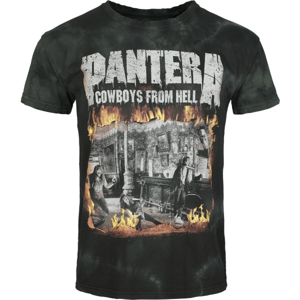 Pantera Cowboys From Hell Tričko zelená - RockTime.cz