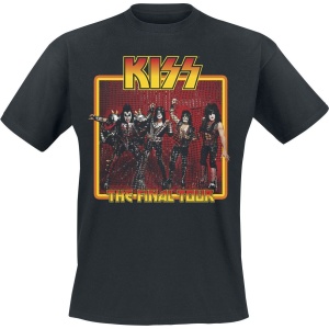 Kiss The Final Tour Photo Tričko černá - RockTime.cz