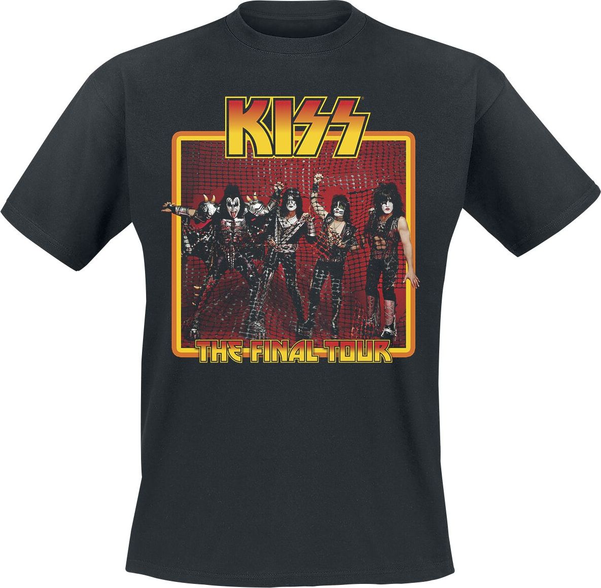 Kiss The Final Tour Photo Tričko černá - RockTime.cz