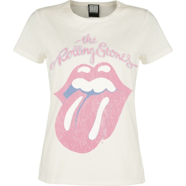 The Rolling Stones Amplified Collection - 1978 Tour Dámské tričko šedobílá - RockTime.cz