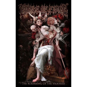 Cradle Of Filth The Screaming Of The Valkyries Textilní plakát vícebarevný - RockTime.cz