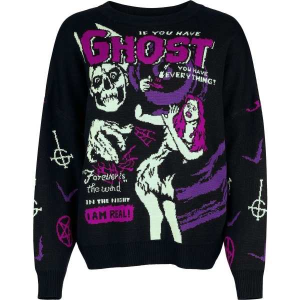 Ghost EMP Signature Collection Pletený svetr vícebarevný - RockTime.cz