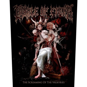 Cradle Of Filth The Screaming Of The Valkyries nášivka na záda vícebarevný - RockTime.cz