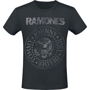 Ramones Hey Ho Let's Go - Heavyweight Tričko černá - RockTime.cz