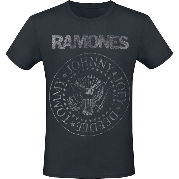 Ramones Hey Ho Let's Go - Heavyweight Tričko černá - RockTime.cz